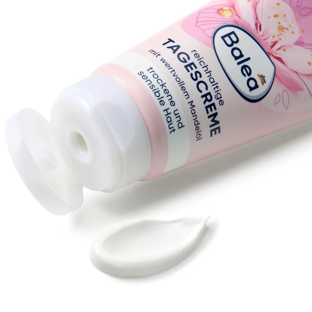 Balea Crème de Jour Riche SPF 15 - Hydratation Intense & Protection Solaire pour Peau Sèche Maroc